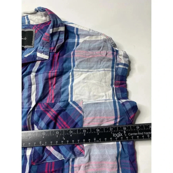 RAILS Women’s S Sleevless Paid Shirt RAILS BRITT Shirt Designer Sleeveless Top - Picture 4 of 6